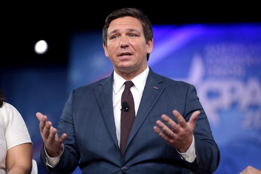 Florida Gov. Ron DeSantis has enacted several controversial education policies over the past two years. Photo: Gage Skidmore via Wikimedia Commons. 