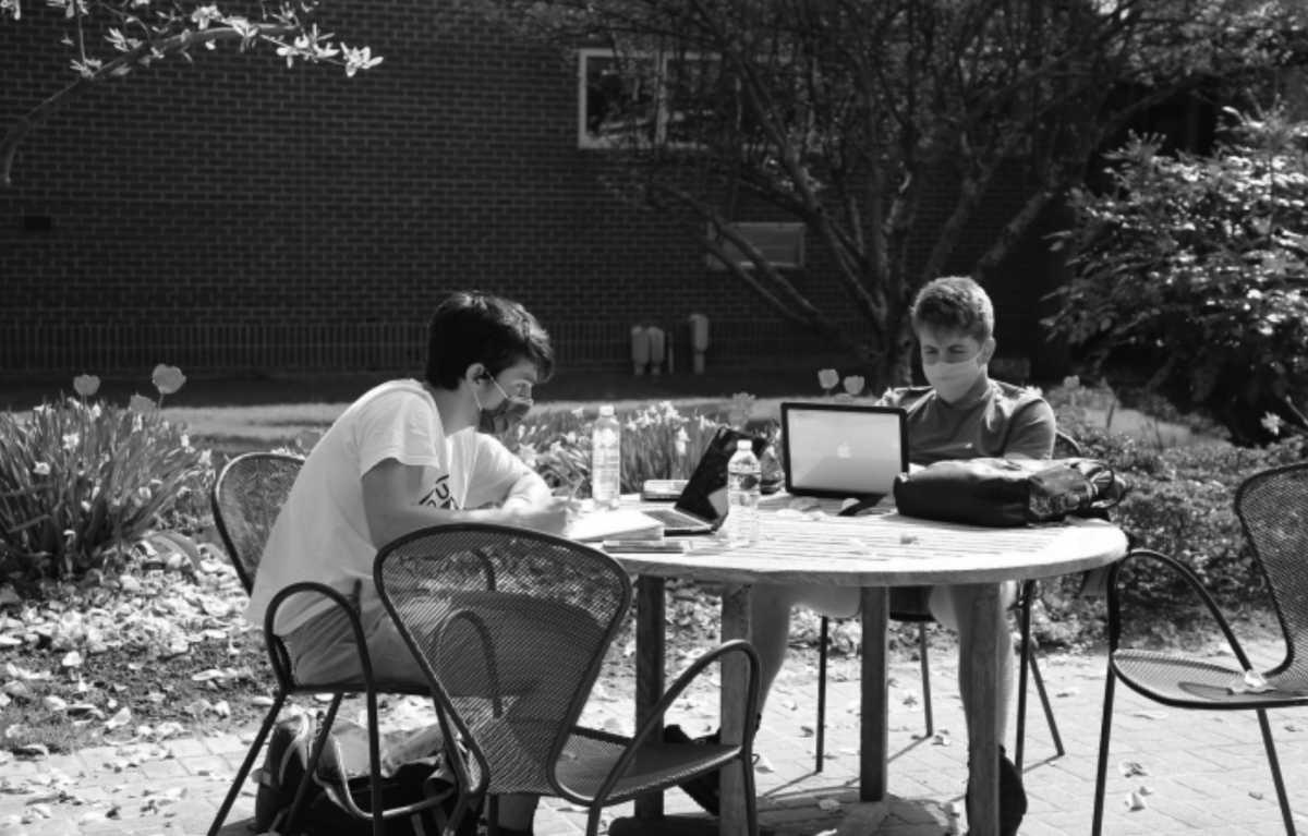 At the end of each school year, seniors are given five weeks to complete their projects. Photo: Sidwell Friends.