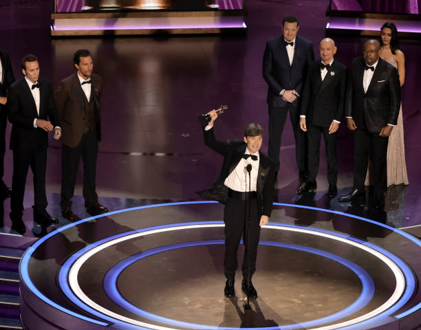 “Oppenheimer” won Best Picture at the 2024 Oscars. Photo: Getty Images.