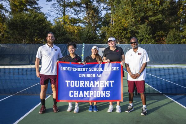 Sidwell Girls Varsity Tennis wins the Independent School League for the fourth consecutive year.