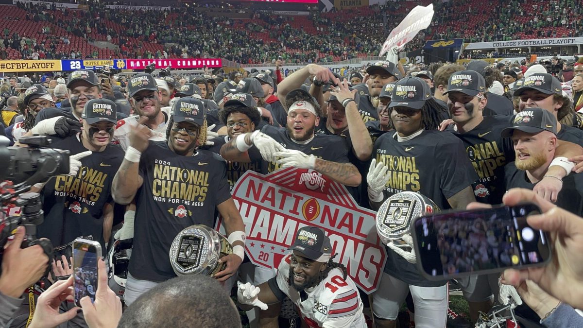 Despite facing upsets throughout the season, both Notre Dame and Ohio State were able to make it to the College Football Championship.