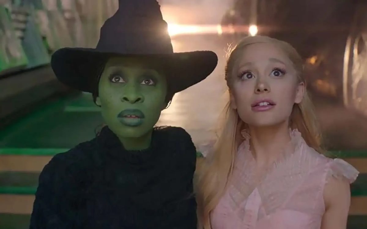 Co-stars Ariana Grande and Cynthia Erivo deliver stunning performances and show-stopping musical numbers on “Wicked.”