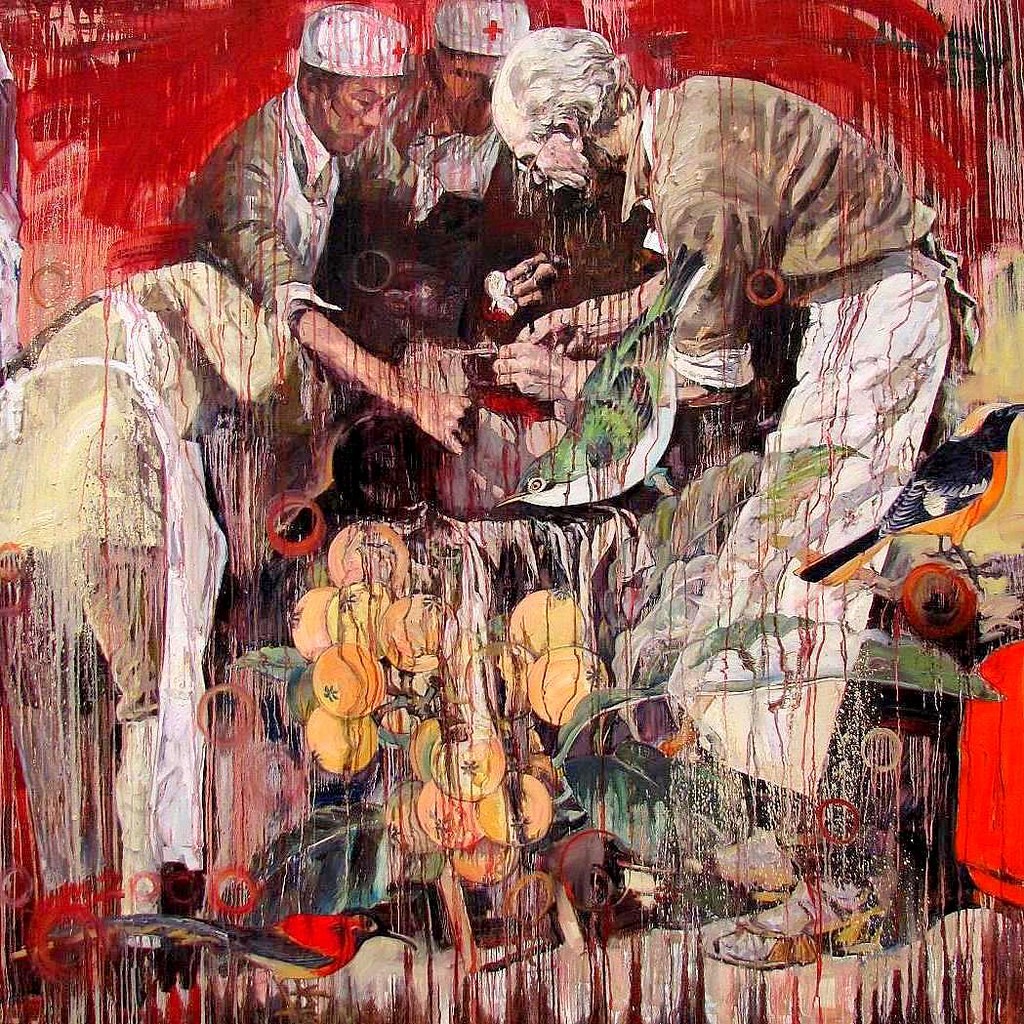 The Georgetown Art Gallery is currently showcasing the work of Hung Liu.