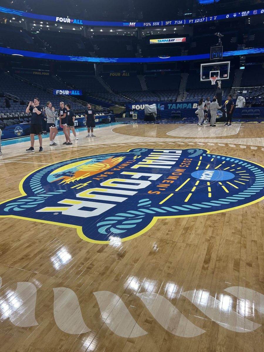 Teams fight hard while competing in the NCAA tournament championships this year. 