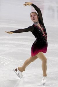 American Alysa Liu won gold in the women’s singles competition with a score of 222.97.