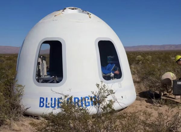 The star-studded passenger list of the Blue Origin drew significant attention.