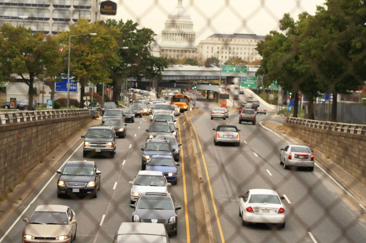 Washingtonians adjust to the increase of congestion on the roads.