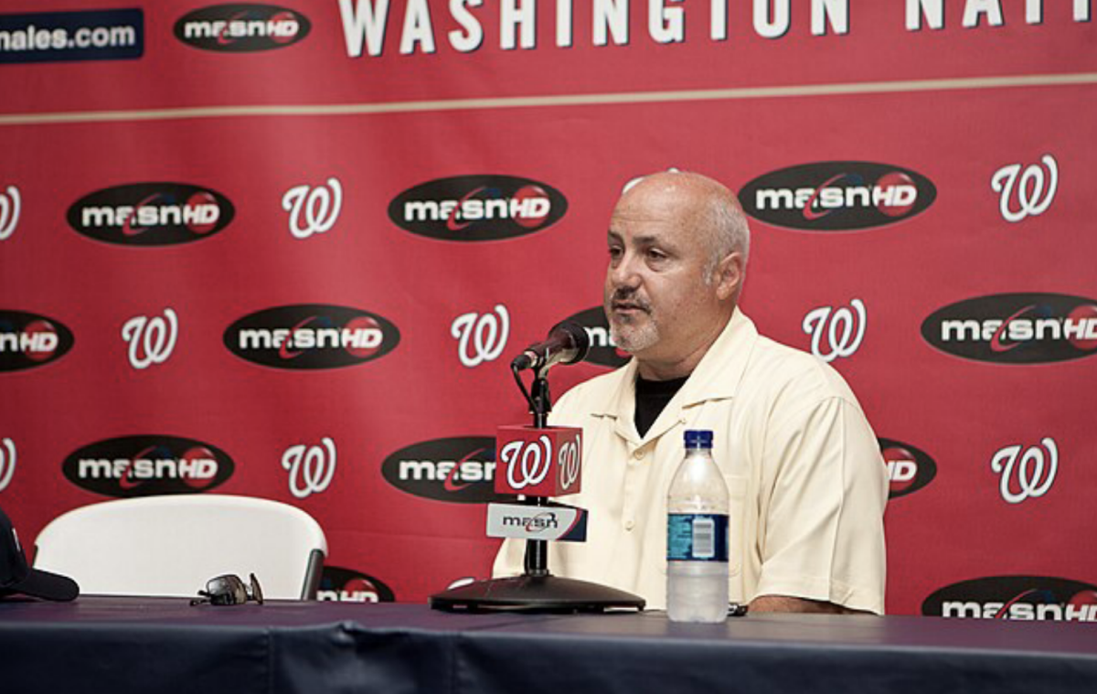 The Washington Nationals fired General Manager Mike Rizzo and Clubhouse Manager Dave Martinez.