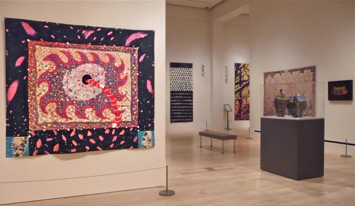 The Textile Museum’s “Source Material” exhibition highlights fashion’s role in pollution while showcasing more responsible practices.