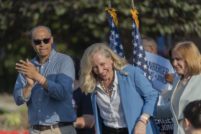Spanberger appealed to Democratic voters as well as moderates. 