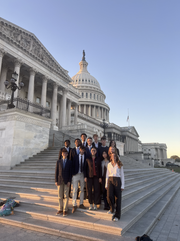 FCNLxSidwell lobbies members of Congress to pursue Quaker politics.