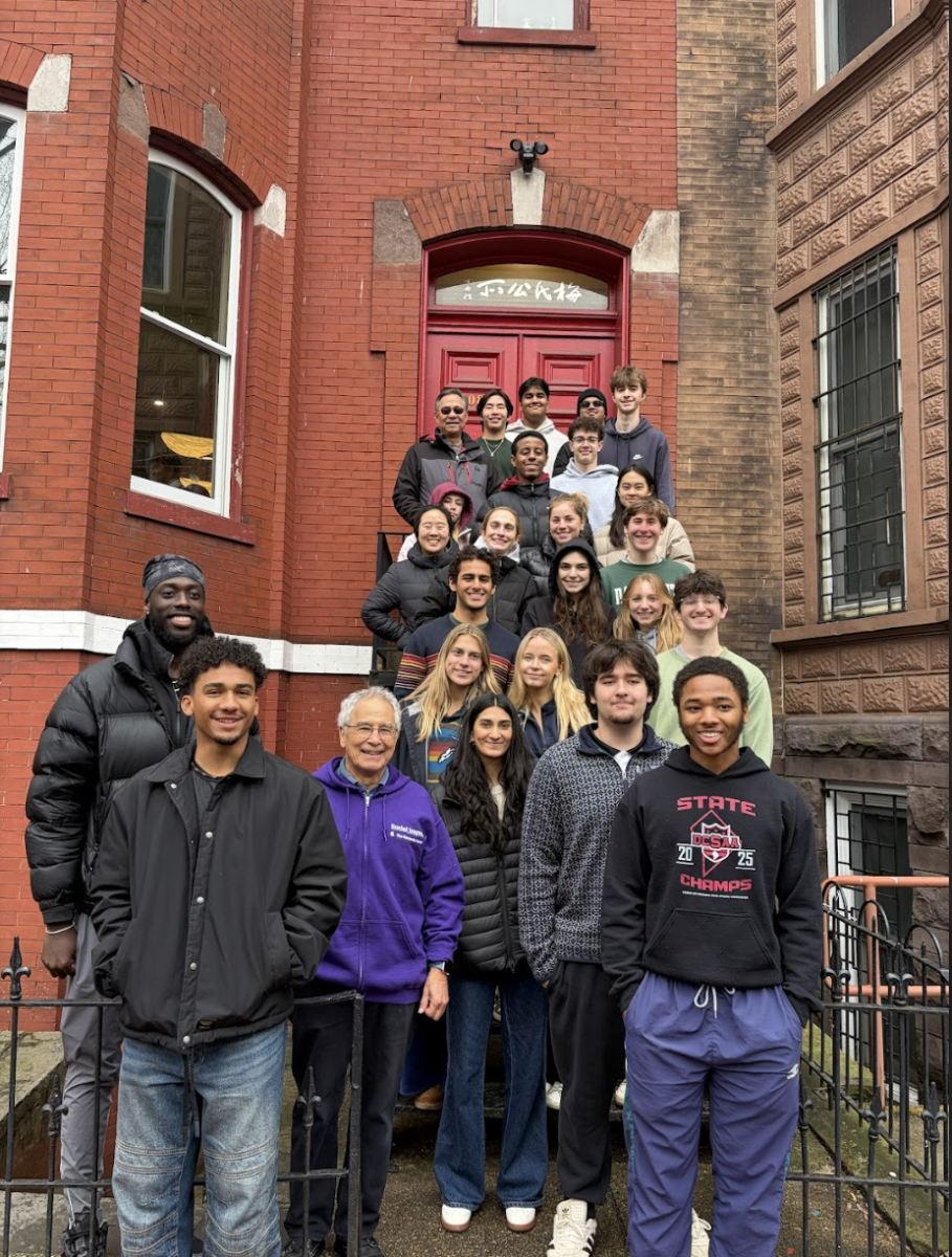 Sudents went on a tour of Chinatown with the 1882 Foundation.