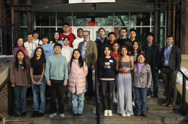 Sidwell students were paired with buddies from Fudan Fuzhong.